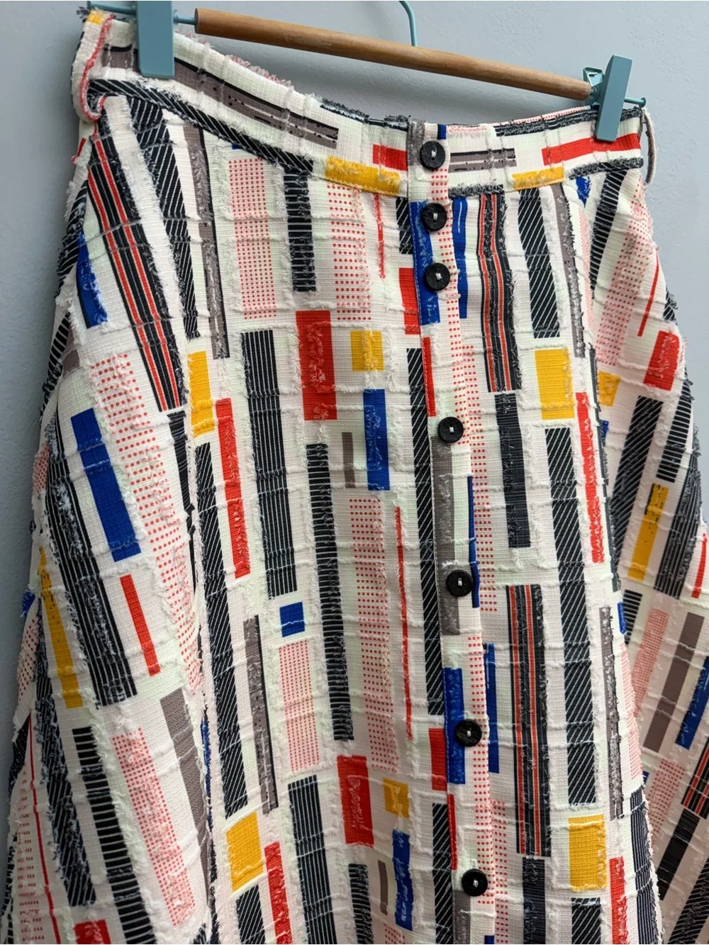 Anthropologie Hutch Willem Circle Skirt with Embroidery Detail, Size 6